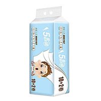 ROPALIA 12 rolls of primary wood pulp paper towels Comfortable and sturdy kitchen with soft toilet paper