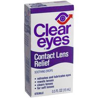 CLEAR EYES CLR CONTACT LEN REL 0.5OZ MEDTECH by Choice One
