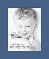 ArtToFrames MAT-171-10x13-Royal Custom Mat for Picture Frame, 10x13, Yorktown Blue