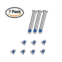 FccZone Replacement Screws 10 Sets Compatible MacBook Pro Cover Apple MacBook Pro 13 inch 15 inches 17 inch, A1278 A1286 A1297, 2009 2010 2011 2012 Version Mac Notebook Laptop PC (7 Set)