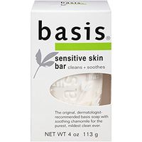 Basis Sensitive Skin Bar, 4oz. Per Bar (12 Pack)