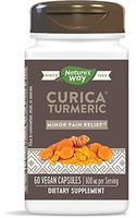 Nature's Way Curica Turmeric Bioavailable Curcumin (600 mg per Serving), Pain Relief, 60 Vcap (Packaging May Vary)