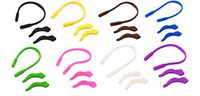 Sopaila Kids 8 Sets Eyeglass Safety Anti-Slip Silicone Strap with Hook Ear Grips Hooks Accessories