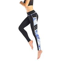 XGUMAOI Women Side Leg Fashion Pattern Sweatpants Fitness Sports Gym Running Yoga Athletic Pants (XL, Black)