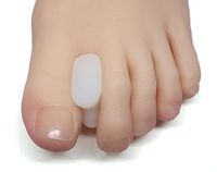 ZenToes 6 Pack Gel Toe Separators with No Loop for Bunions and Corns - Corrector Pads Provide Bunion Relief and Prevent Toe Rub – Size Medium