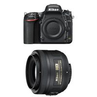 Nikon D750 DSLR Camera w Nikkor 35mm F1.8G Lens Bundle
