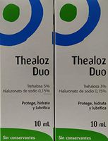 Spectrum Thea 2 X Thealoz Duo Eye Drops 10Ml