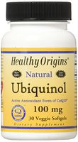 Health Origins Ubiquinol Natural 100 Mg Vegetarian Soft Gels, 30 Count