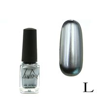 Nail Art Polish,Putars Sexy Mirror Stainless Steel Nail Polish Plating Silver Paste Metal 12 Colors 6ml