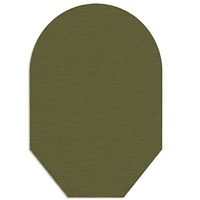Solid Color Ostomy Pouch Cover Closed End (Army Green)