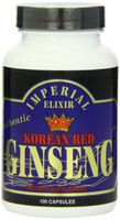 Imperial Elixir, Korean Red  Ginseng, 600 mg, 100 Capsules