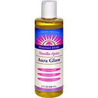 Aura Glow Massage Oil-Vanilla/Spice Heritage Store 8 oz Liquid