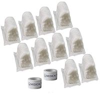 10 Rolls of 4.5"x4.1yds 6 Ply Sterile Krinkle Gauze + 2 Rolls of Vakly Medical Tape