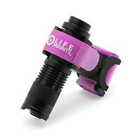 Life Mounts LED Wheelchair/Walker/Cane Light with Patented Universal Flex Mount (Lavender)