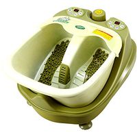 Foot Tub, Automatic Footbath, Electric Massage Heating Home Pedicure Machine, Tatic Foot Pedicure Machine Home,Army Green,A