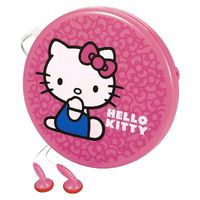 Hello Kitty Personal CD Player with Headphone Jack - Pink (KT2035P)