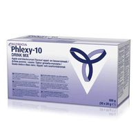 Phlexy-10 System Supplements Drink Mix 20g Packet, 69 Calories, Blackcurrent/Apple, Phenylalanine-free - 30 Ct.