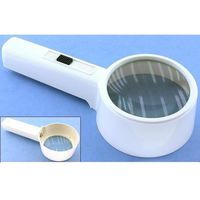 Magnifying Glass 3x Lighted Magnifier Stamp Coin 90mm