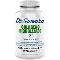 Colageno Hidrolizado en Capsulas para Mujer y Hombre - Colageno Capsules for Women and Men - Pastillas de Colageno Marino Tipo 1, 2, 3, 5, y 10 - para La Cara, Piel, Cabello, Uñas, Arrugas, y Dolores