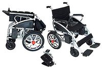 2018 New Comfy Go Electric Wheelchair - Foldable Lightweight Heavy Duty Electric Power Wheelchair