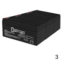 Mighty Max Battery 12V 3AH Sealed Lead Acid Battery for Rechargeable Spotlight - 3 Pack Brand Product