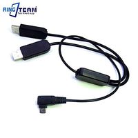 Pukido AC-PW10AM Twins USB Power Adapter for SONY A77 2 A100 A200 A230 A290 A330 A350 A380 A390 A450 A500 A550 A700 A850 A900 Cameras - (Plug Type: Twins USB)