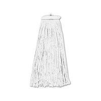 Boardwalk 716REA Cut End Lie-Flat Economical Mop Head44; Rayon - White