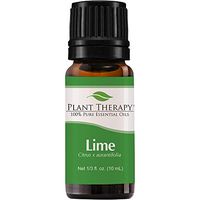 Plant Therapy Lime Essential Oil 10 mL (1/3 oz) 100% Pure, Undiluted, Therapeutic Grade