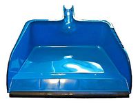 EC Big Blue Plastic Dust Pan, 12-Inches Useful in Commercial Kitchen, Hotels, and Restaurants, Warehouses and Garages, Home Kitchen, Living Room and Porch Clean ups