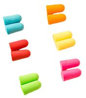 Outflower 6pcs Colorful Anti-Noise Earplugs with Case Suitable for Sleeping/Traveling/Learning/Meditation/Work
