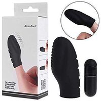 Waterproof Soft Silicone Comfortable Finger Sleeve Vibrant Massage Toys Fingering Vibrantor for Women