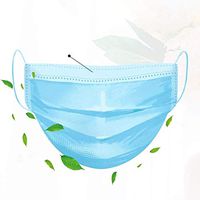 Disposable 𝐌𝐀𝐒𝐊 Box of 50, 3-Ply Protective Anti Dust Breathable Medical Beauty Unisex Disposable Earloop Mouth Face 𝐌𝐀𝐒𝐊𝐒