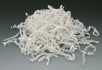 40 lb. Box of Crinkle Cut Paper - White - AB-240-4-03W