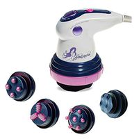 Wxyfl Anti Cellulite Machine, Handheld Fat Cellulite Remover Electric Body Massager for Face, Arm, Hand, Neck, Foot and Body, 4 Multi-Functional Heads