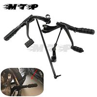 Frames & Fittings Motorcycle Forward Controls Complete Kit Pegs Levers Linkages Set for Harley Sportster 883 1200 2004-2013 XL883N Iron XL1200N