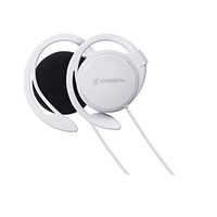 Cresyn C150h White Earset Headphones Ergonomic Clip Design with Mic