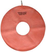 Grafco 1821 Inflatable Rubber Invalid Ring, 16" Diameter