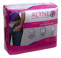 Alyne Ultra-Thin Underwear for Women, Medium/Large, 1 Bag (25 Count)