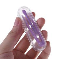 AKOAK 1 Pack Portable Contact Lens Tweezers Colored Pair of Tweezers for Contact Lenses