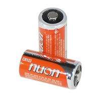 NUON - (4 Pack) NUCR123B - 3V Lithium Photo Batteries - Size CR123A