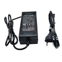 Tebatu 36V Battery Charger Output 42V 2A Charger Input 100-240 VAC Lithium Li-ion Charger for 10S 36V Electric Bike