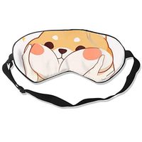 Sleep Mask for A Full Night's Sleep Kawaii and Anime Cats Soft Eye Mask with Adjustable Strap Ultimate Sleeping Aid/Blindfold, Blocks Light