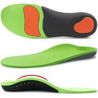 Ailaka Orthotic Cushion Arch Support Shoe Insoles for Men & Women, Unisex Daily Shock Absorption Gel Sports Inserts for Flat Feet, Plantar Fasciitis, Heel Pain Relief