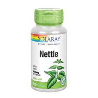 Solaray Nettle Leaf 450mg | Healthy Kidney, Urinary & Prostate Support | Traditional Use for Healthy Allergy Response & Respiratory Wellness | 100ct
