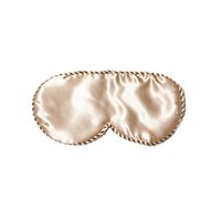 Bath Accessories Silk Sleep Mask, Beige