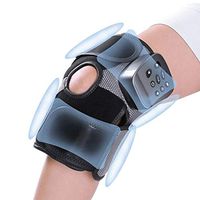 Rehabilitation Knee Massager Leg Knee Joint Arthristis Pain Relief Therapy Machine w/Airbag Compression Vibration Warm Heat Infrared Magnet Physiotheray,Black