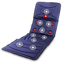 ZQG BEAUTY Electric Heated Massage Mattress far Infrared Massage Mattress Different Motor Species Mode 3 Kinds of Intensity Soothing hyperthermia