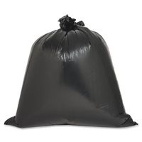 Genuine Joe GJO03339 2-Ply Low Density Puncture Resistant Liner, 33 Gallon Capacity, 39" Length x 33" Width x 0.60 mil Thickness, Brown/Black (Case of 60)