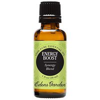 Edens Garden Energy Boost Essential Oil Synergy Blend, 100% Pure Therapeutic Grade (Highest Quality Aromatherapy Oils- Detox & Energy), 30 ml