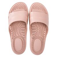 Deerway Acupressure Massage Slippers Therapeutic Reflexology Sandals for Foot Acupoint Massage Shiatsu Arch Pain Relief Non-Slip Shoes Bath Shower (5-5.5 M US Women/4-4.5 M US Men, Pink)